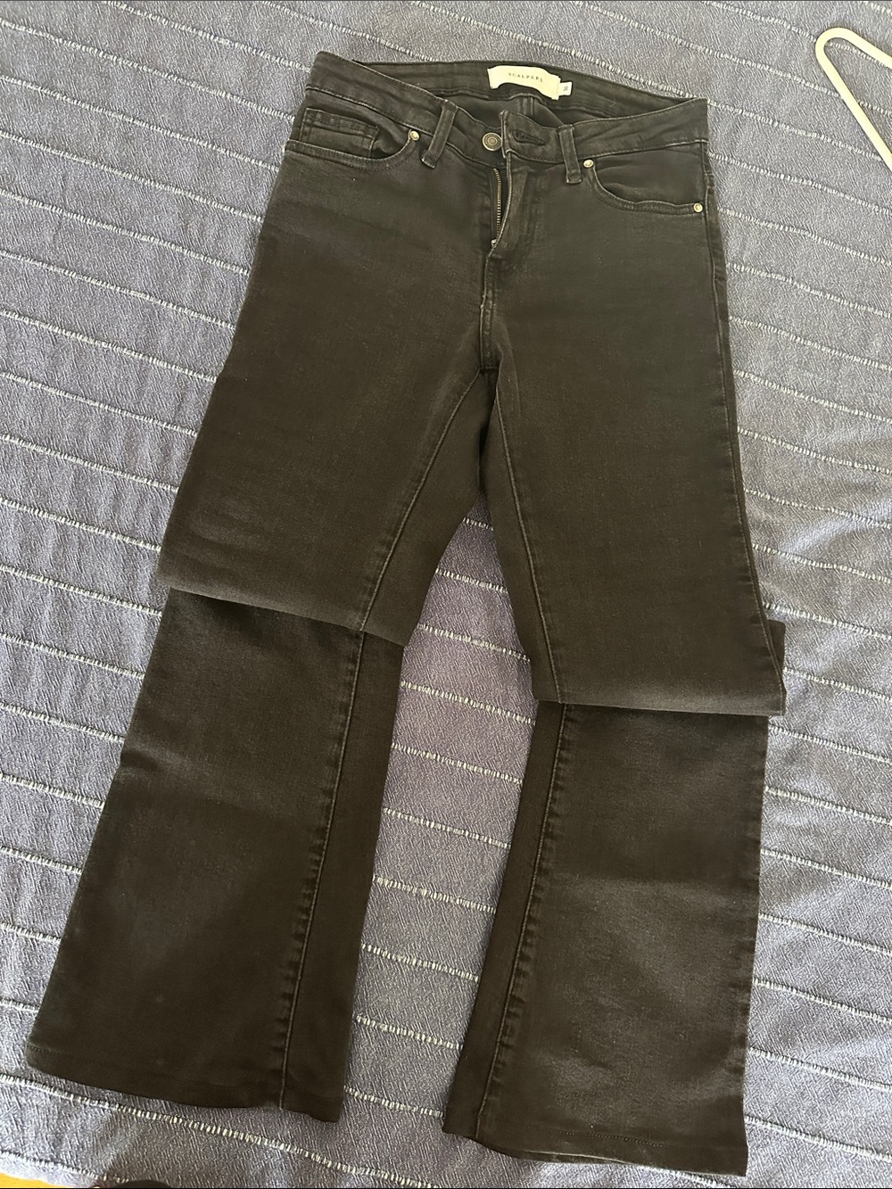 Scalpers 36 Black Flare Jeans